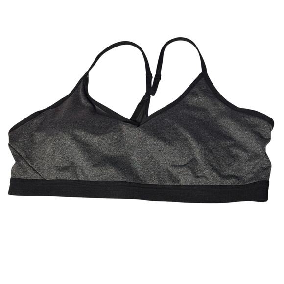 Athletic Works Black V-Neck Racerback Sports Bra Size XXXL (22) - Picture 6 of 7